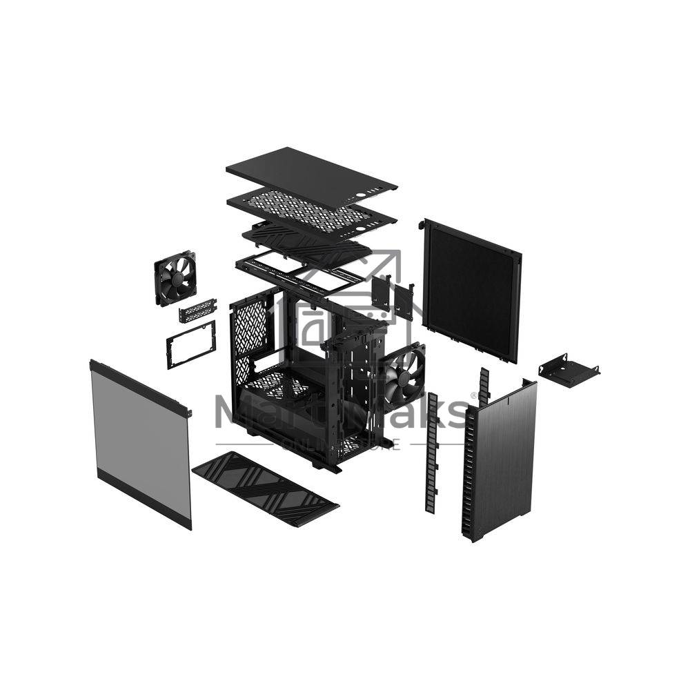 Корпус Fractal Design Define 7 Nano Black TG Light Tint FD-C-DEF7N-02
