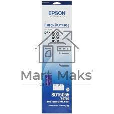 Картридж ленточный Epson C13S015055BA черный для DFX-5000/5000+/8000/8500