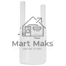 Усилитель сигнала Mercusys ME30 AC1200 Wi-Fi Range Extender, 300 Mbps at 2.4 GHz + 867 Mbps at 5 GHz, 1 x 10/100 LAN, 2× Fixed External Antennas, Wall Plugged, WPS/Reset Button, Signal Indicator, Range Extender/Access Point mode, Adaptive Path Selection