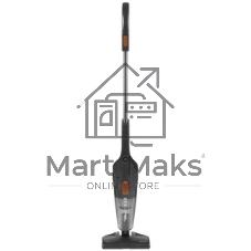 Пылесос вертикальный Deerma DX115C черный, питание от сети, 600 Вт, уборка сухая, пылесборник 1.2 л