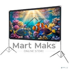 Экран с двойным штативом Lumien LSV-100102 Sky View рабочая область 124х221 см 100