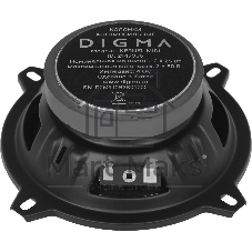 Колонки автомобильные Digma KERNEL MIDI 120Вт 90дБ 4Ом 10см (4дюйм) (ком.:2кол.) коаксиальные двухполосные