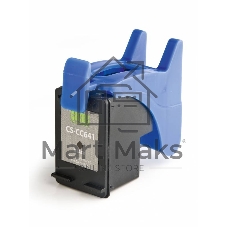 Картридж струйный Cactus CS-CC641 №121XL черный (18 мл.) для HP DJ D1663/D2563/D2663/D5563/F2423/F2483