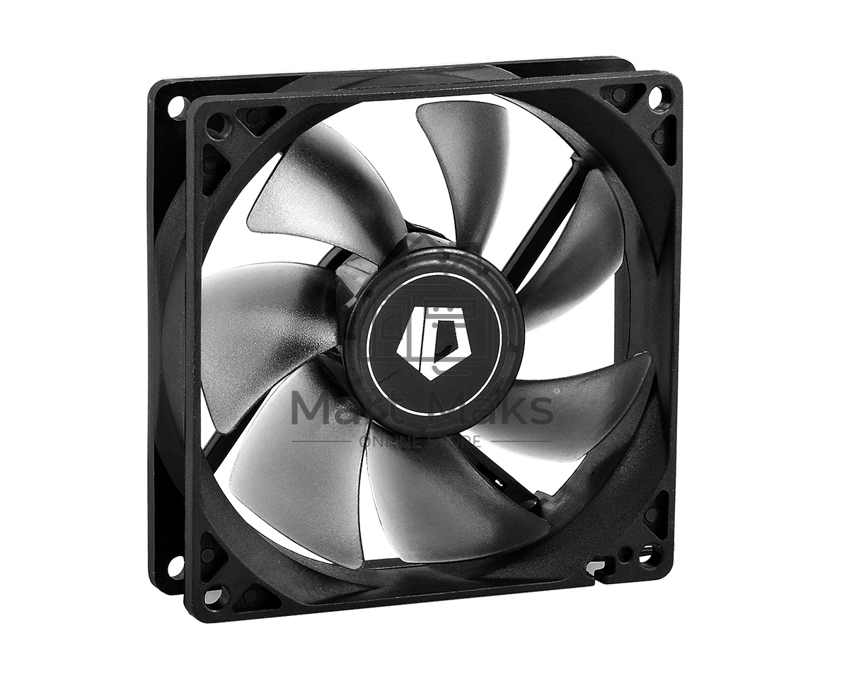 Вентилятор для корпуса ID-Cooling NO-9225-SD черный, 92 мм, 1500 об/мин, 29 дБ, 3 pin