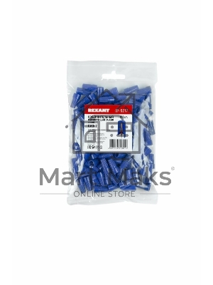 Соединительный изолирующий зажим СИЗ-2, ø 3,0 мм (1,0-4,5 мм²) синий Rexant