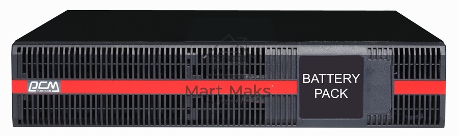 Батарейный модуль Powercom BAT VGD 240V RM MRT6K, 240В/5Ah., 428 x 635 x 84 mm, 42 kg