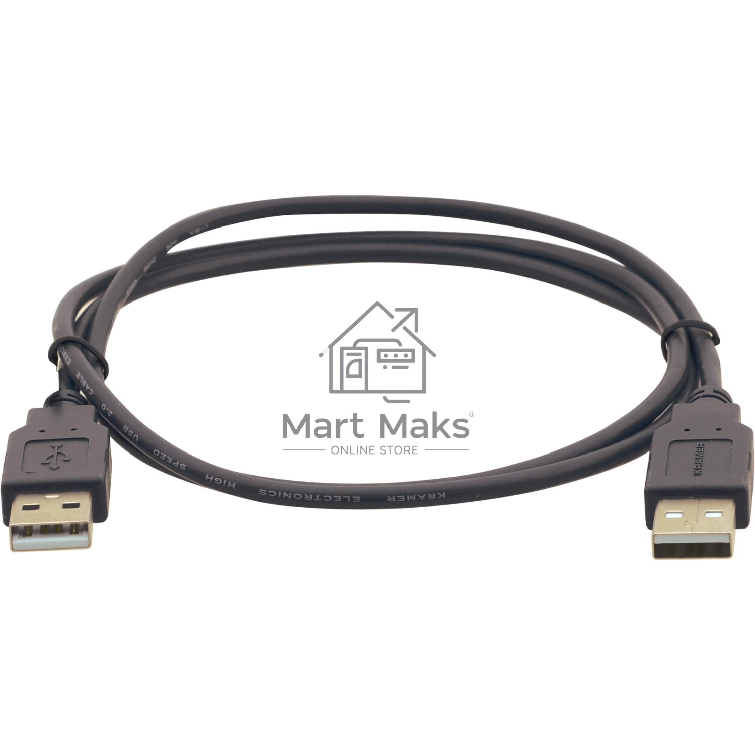 Кабель USB-A 2.0 вилка-вилка, 4,6 м Кабель USB-A 2.0 вилка-вилка, 4,6 м