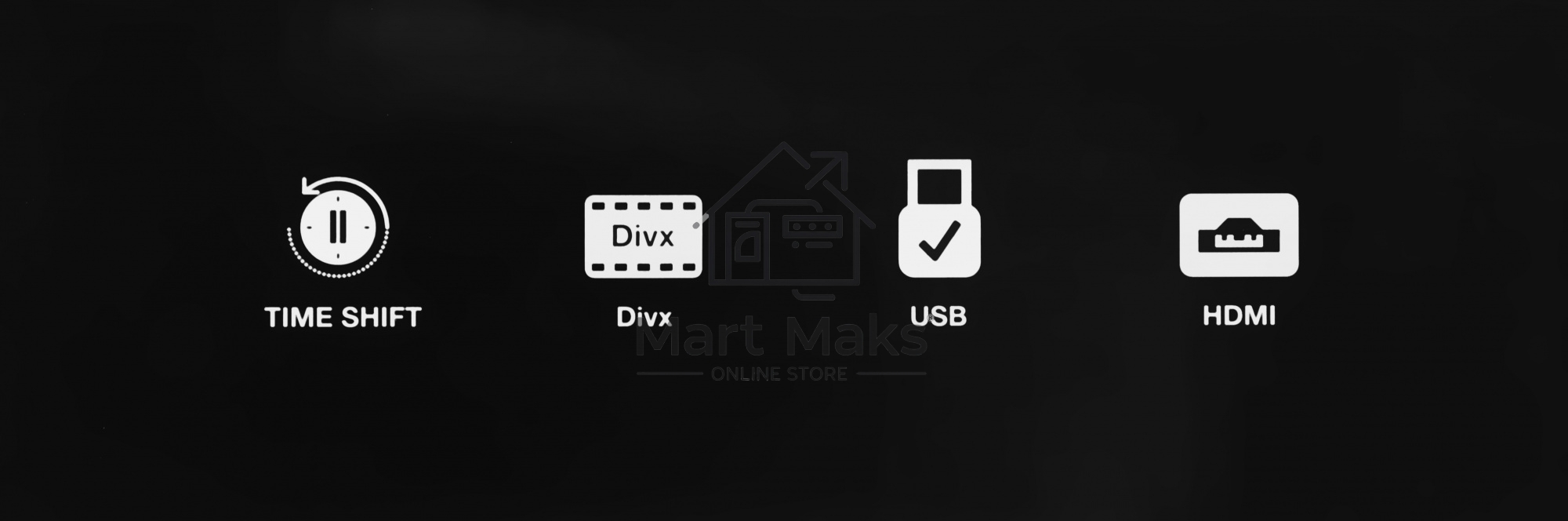 Цифровой TV ресивер HYUNDAI H-DVB240 черный