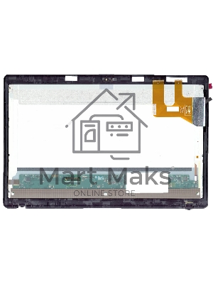 Модуль (матрица + тачскрин) для Asus Q500A-1B черный с рамкой