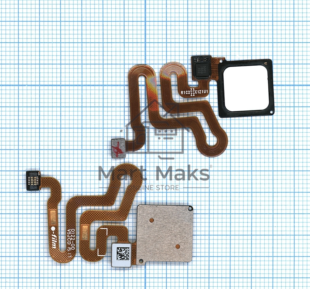 Кнопка HOME в сборе с механизмом и шлейфом для Huawei P9 Lite/G9, белый