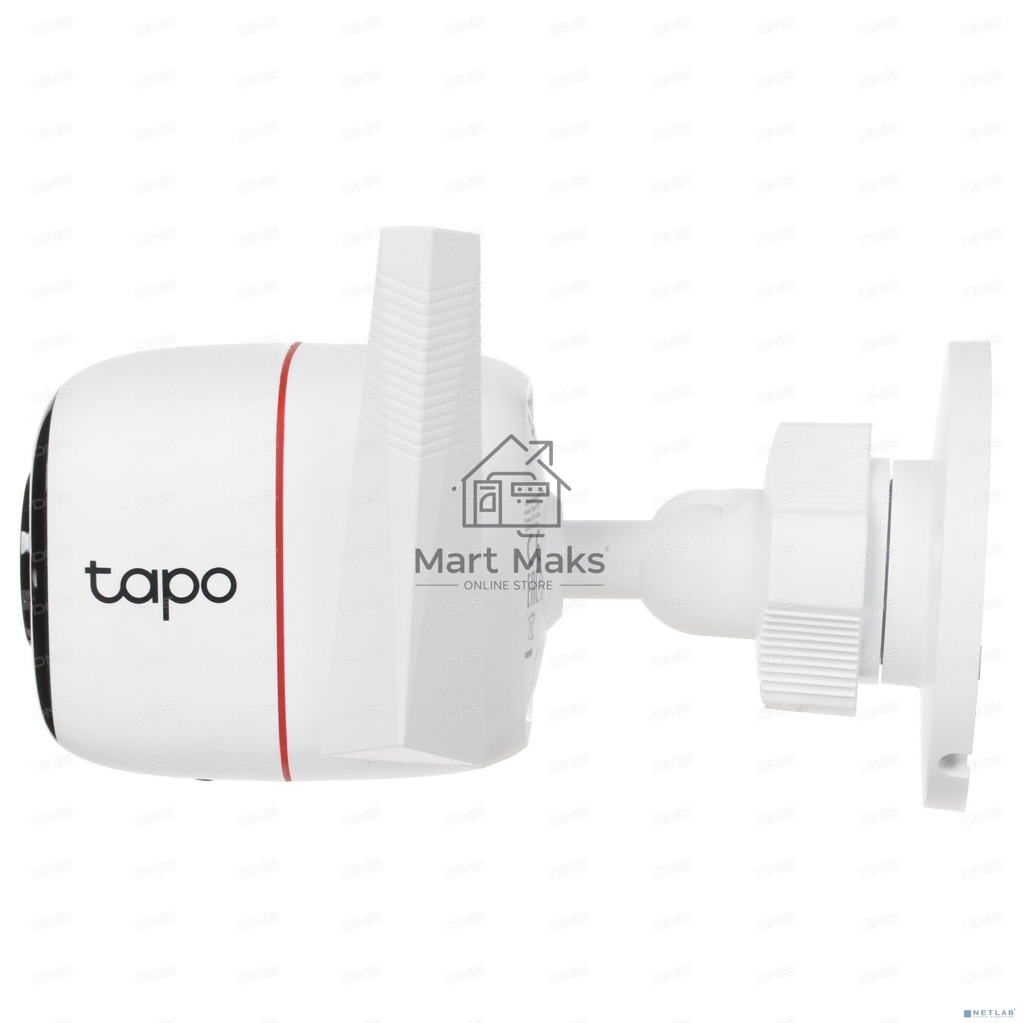 Видеокамера IP TP-Link Tapo C310 White 3MP indoor & outdoor IP camera, 30m Night Vision, IP66 dust & waterproof, Motion Detection and Notification, 2-way Audio, supports Micro SD card storage, easy setup with APP