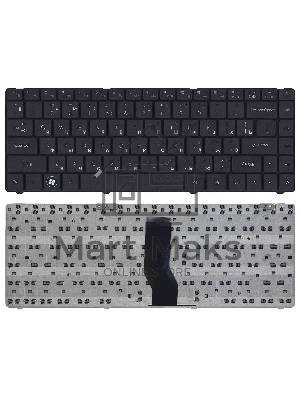 Клавиатура для ноутбука DNS 0135740, 0199722 черная