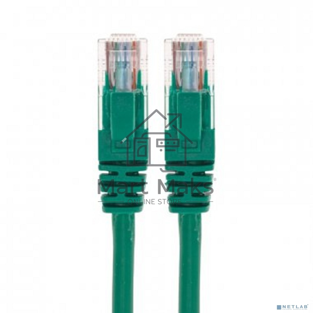 Патч-корд U/UTP Rexant cat.5e, RJ45-RJ45, 26AWG, ZH нг(А)-HF, зеленый, 1,5 м