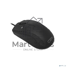 Мышь проводная CBR CM 107 черный, 1000 dpi, USB, кнопки - 3