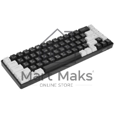 Клавиатура проводная игровая Defender Aris GK-349 RU,черный/белый,68кн+FN,радуж,1.5м