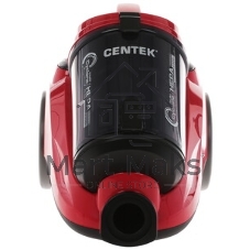 Пылесос Centek CT-2530 красный/черный, 400/2300 Вт, уборка сухая, пылесборник контейнер 2 л