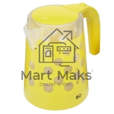Чайник электрический BQ KT1713P Yellow. Мощность:2200 Вт, Объем 1,7л, LED подсветка