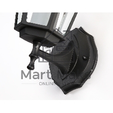 Уличный настенный светильник Ambrella light ST2010 BK/CL черный/прозрачный IP54 E27 max 40W 360*150*210