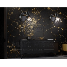 Светильник Ambrella light TR8659 BK/GD черный/золото E14 max 60W 160*100*145