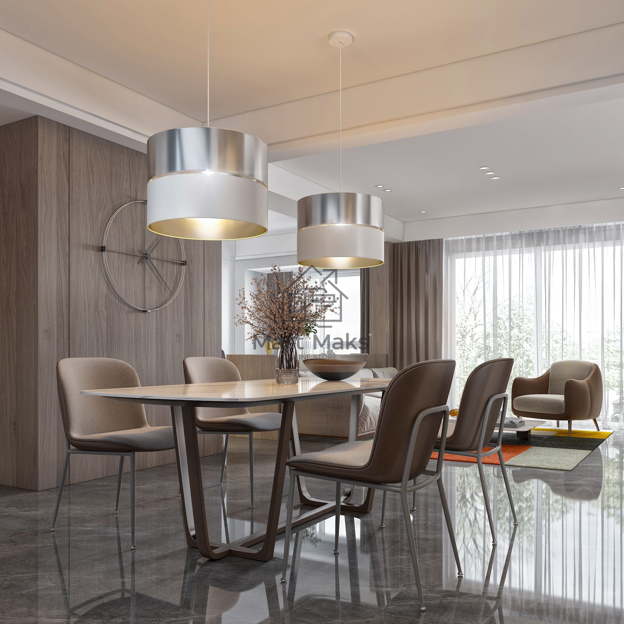 534 / подвесной светильник / Hilton