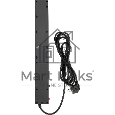 Сетевой фильтр Buro 600SE-3-B 3м (6 розеток) черный (коробка)
