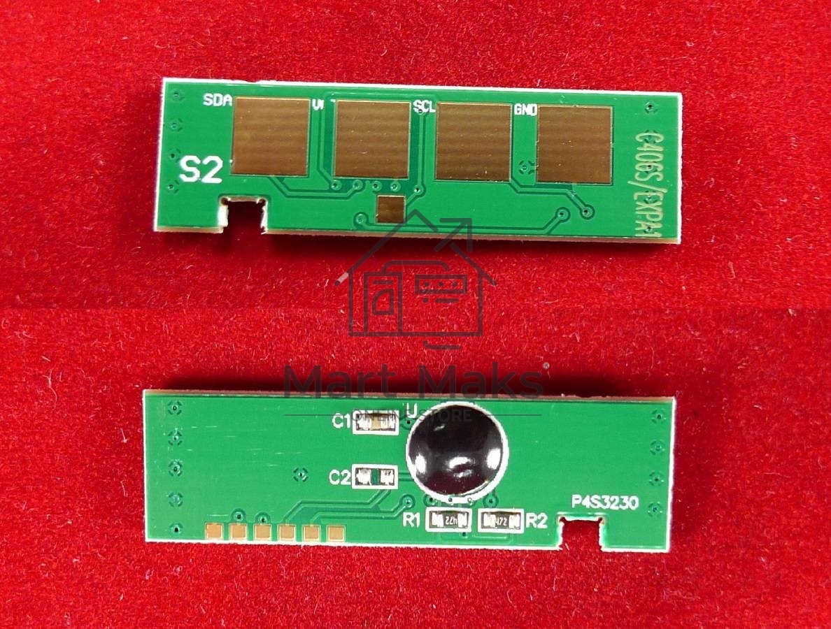 Чип ELP для Samsung CLP-360/362/363/364/365/367/368/CLX-3300/3302/3303/3304/3305 (MLT-406S-C) Cyan 1K (Китай)