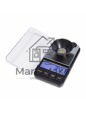 Весы карманные электронные Rexant от 0,01 до 500 грамм с чашей