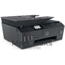 МФУ струйное HP Smart Tank 615 AiO (Y0F71A), A4, цветной, печ. до 22 стр/мин. (ч/б) до 16 стр/мин. (цвет), скан. до 5 стр/мин. (ч/б) 3 стр/мин. (цвет), 1200 x 1200 dpi (ч/б печать, скан.) 1200 x 4800 dpi (печать цвет), USB, Wi-Fi, BlueTooth, Air Print, Mopria