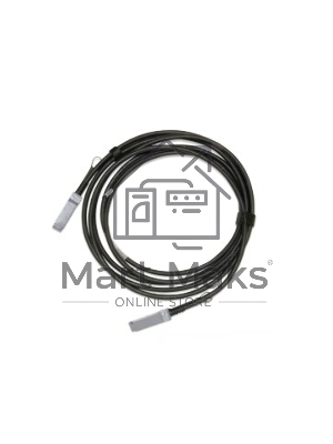 Кабель медный пассивный, QSFP+ Mellanox® Passive Copper cable, IB EDR, up to 100Gb/s, QSFP28, 1.5m, черный, 30AWG