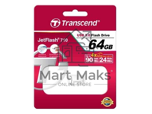 Флешка USB R/W Transcend USB Drive 64Gb JetFlash 710 TS64GJF710S USB 3.0