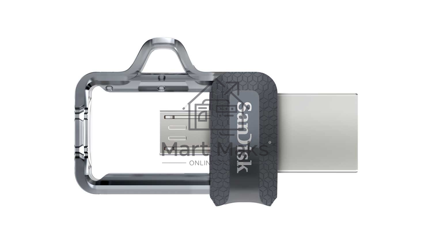 Флешка USB R/W 256GB SanDisk Ultra Android Dual Drive OTG, m3.0/USB 3.0, Black