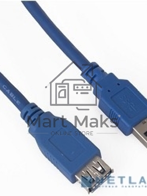 Кабель AM/AF USB3.0 5.0м VCOM удлинитель USB 3.0, VUS7065-5M