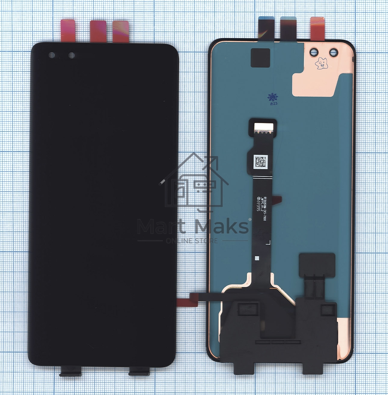 Дисплей для Huawei Nova 10 Pro в сборе с тачскрином, черный