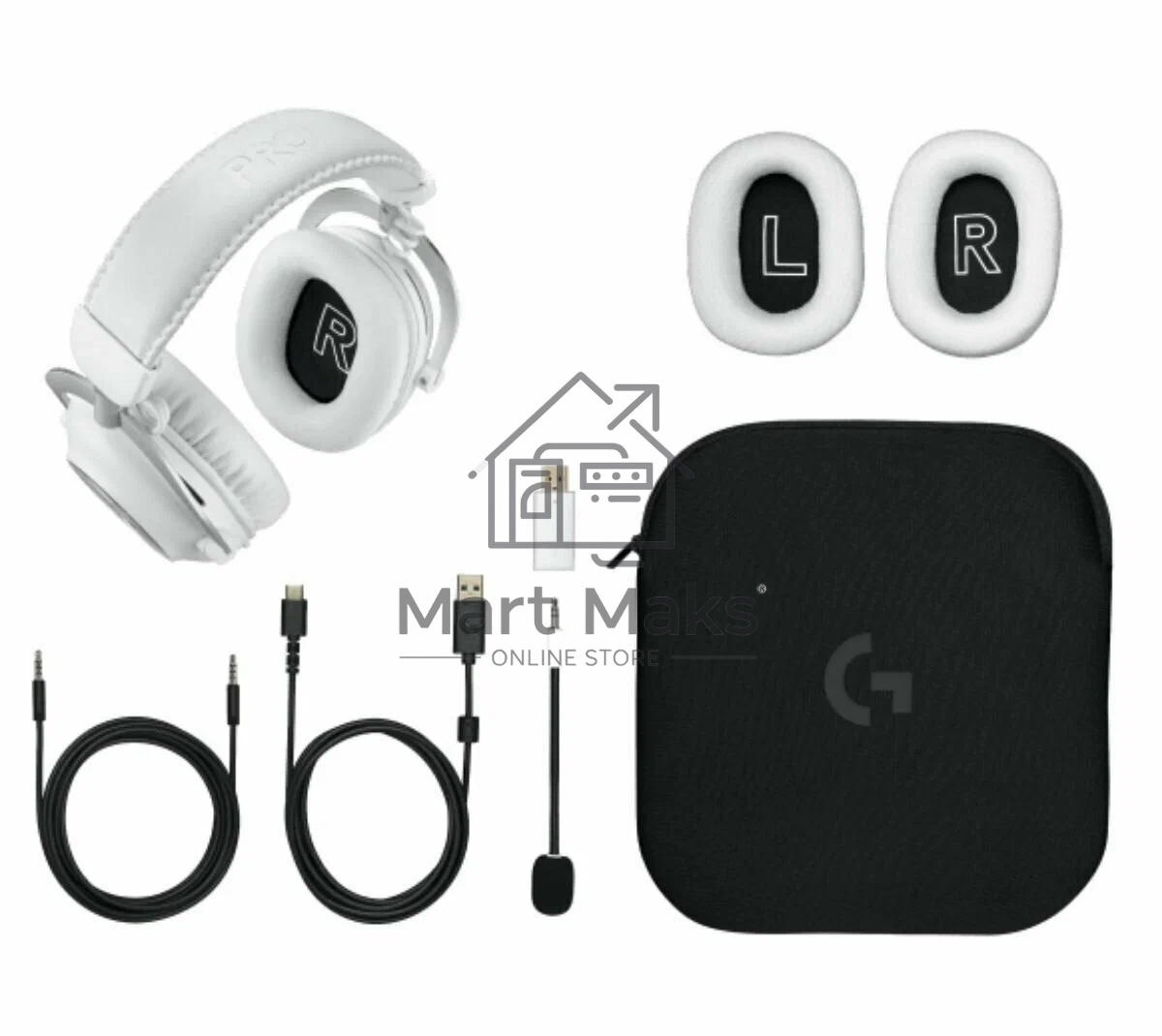 Игровая беспроводная гарнитура Logitech G Pro X 2 Wireless, White 981-001269
