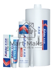 Клей-герметик силиконовый Kafuter K-704 белый 300 мл