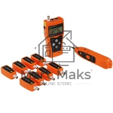Тестер кабельный Lanmaster LAN-PRO-L/TPK-N-8R (упак:1шт) оранжевый