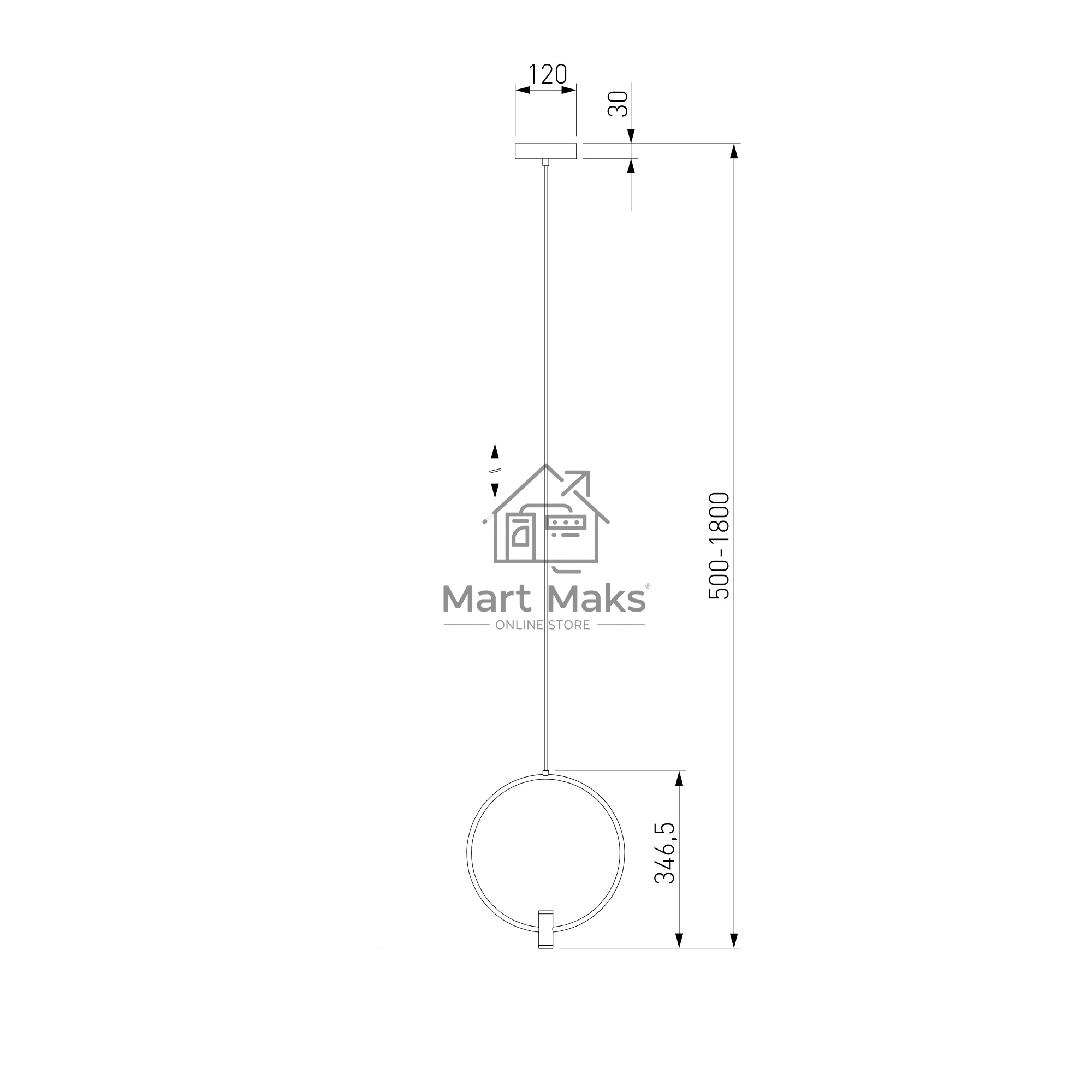 Подвесной светильник 50257/1 LED никель