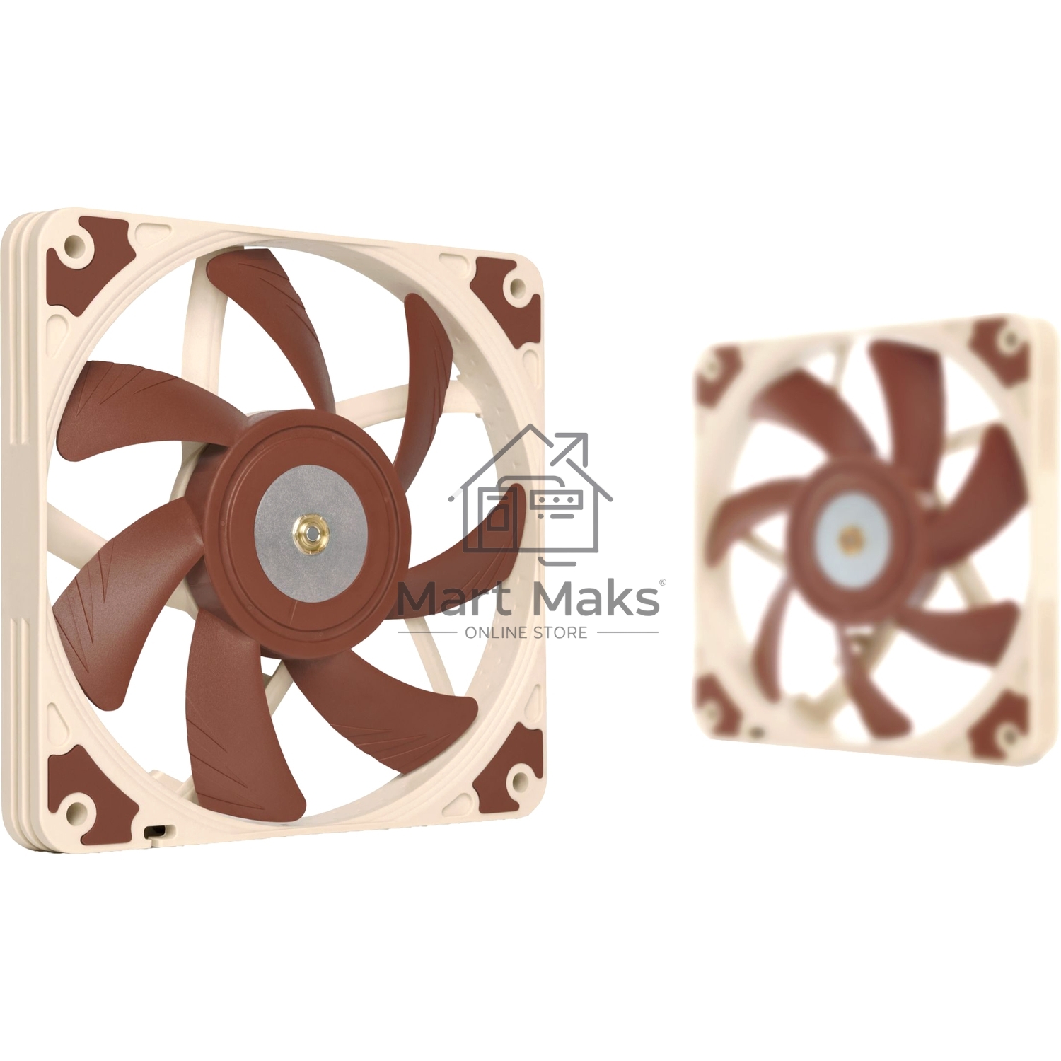 Вентилятор Noctua NF-A12x15 FLX 120x120x15 мм, 950/1400/1850 об/мин, 24 дБА (100099)