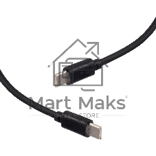 Кабель Buro BU-USB-CC-3M-100W USB Type-C (m)-USB Type-C (m) 3м черный