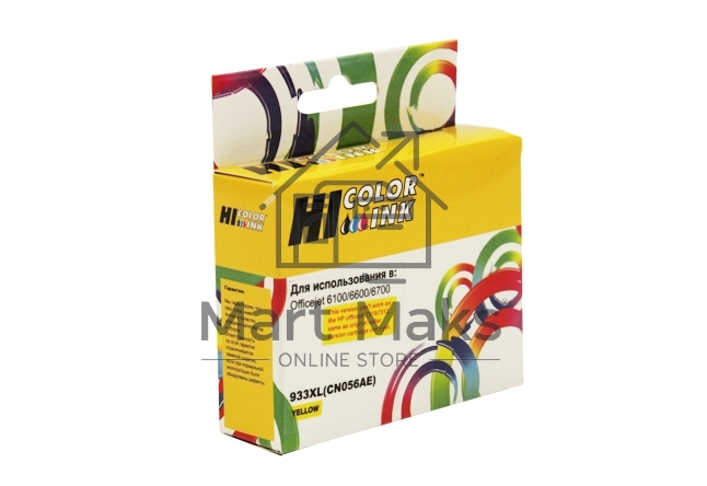 Расходные материалы Hi-Black CN056AE/№933XL Картридж для HP OJ 6100/6600/6700, Y    