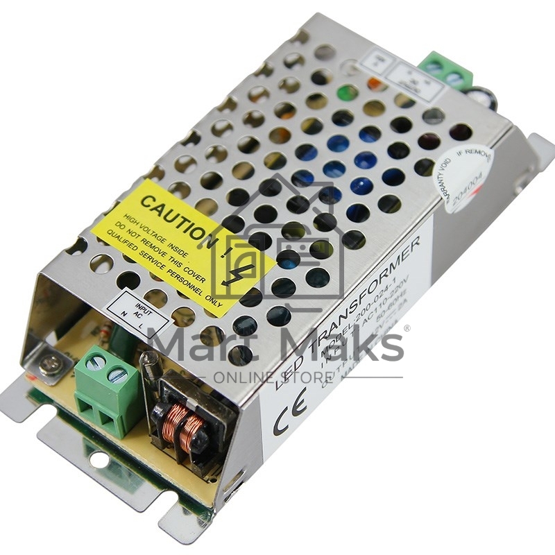 Источник питания 220 V AC/24 V DC 1 A 24 W с разъемами под винт, без влагозащиты (IP23)