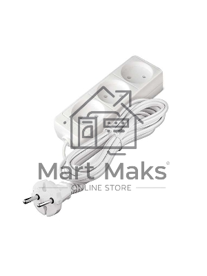 Удлинитель 3х5м без заземл. 6А IP20 ШВВП 1.3кВт Союз 481S-0305 Удлинитель 3х5м без заземл. 6А IP20 ШВВП 1.3кВт Союз 481S-0305