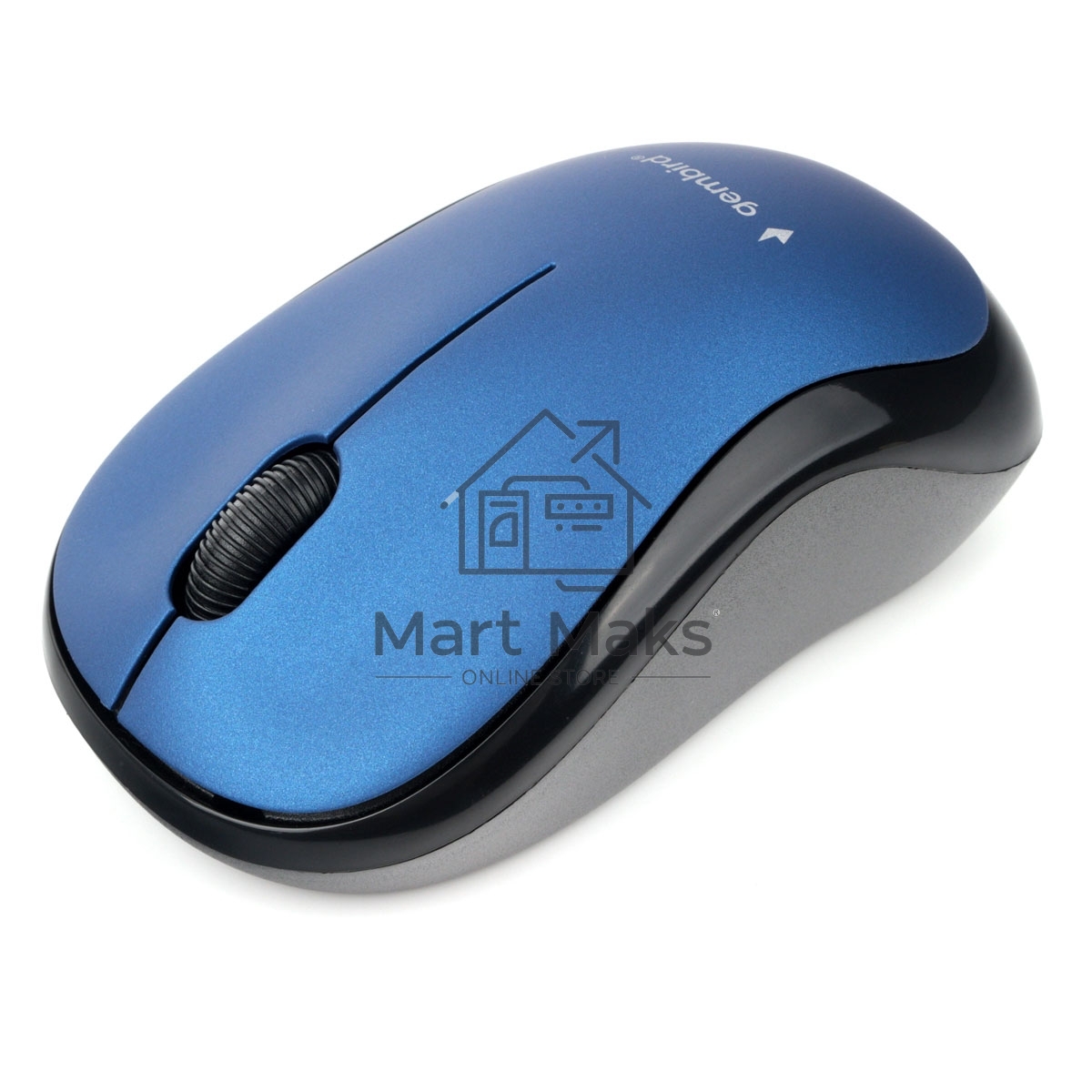 Мышь беспроводная Gembird MUSW-265 синий, 1000 dpi, радиоканал, USB, кнопки - 3