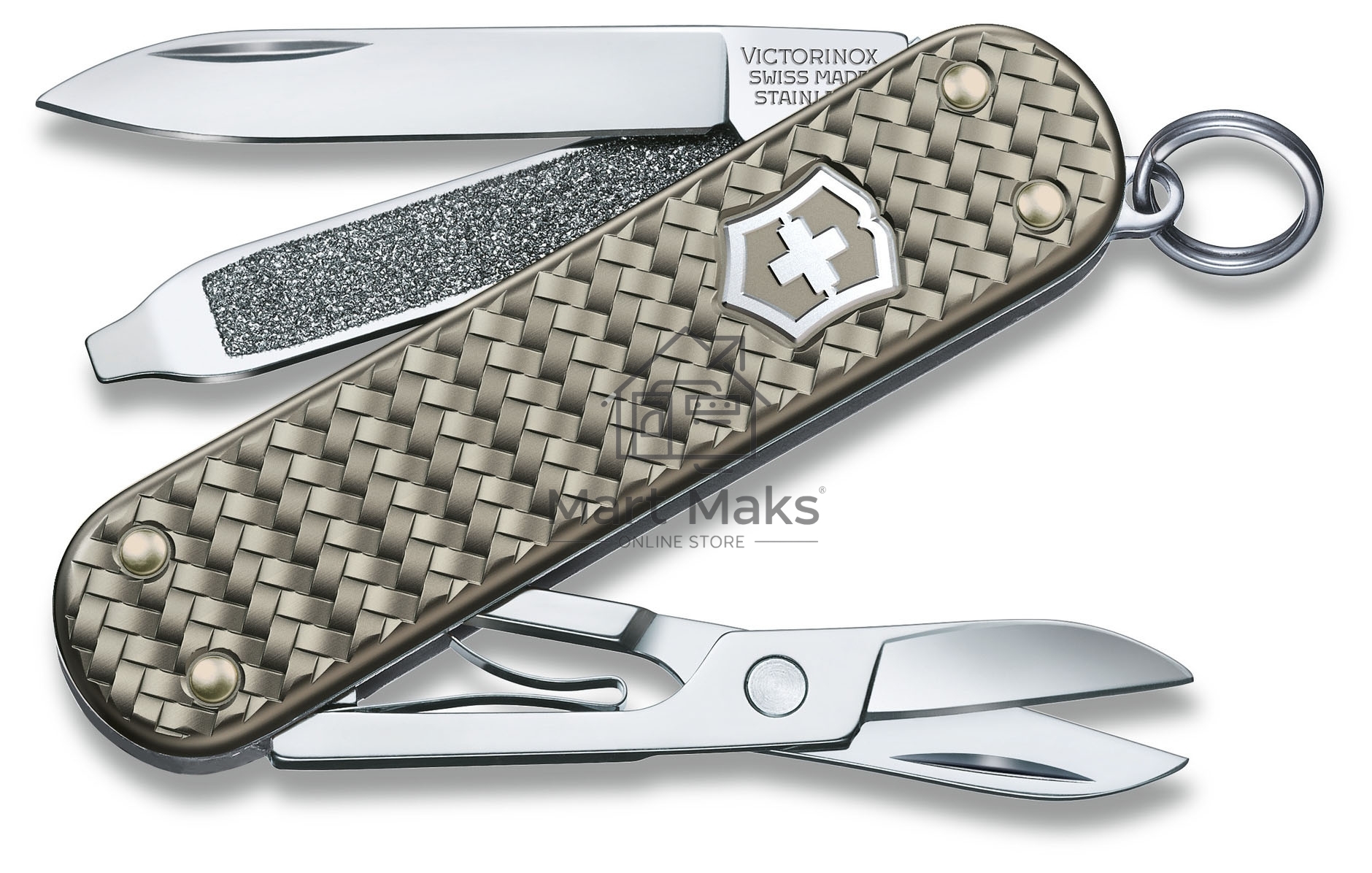 Нож-брелок Victorinox Classic SD Precious Alox, 58 мм, 5 функций, 