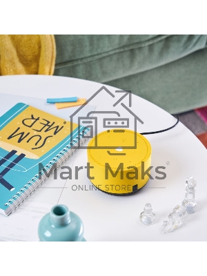 Умная колонка Яндекс Станция Лайт, 5Вт, с голосовым ассистентом Алиса, лимон