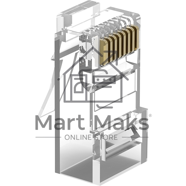 Коннектор Vention RJ45 (8p8c), cat. 5, под витую пару (10шт.) VBSJT-5U