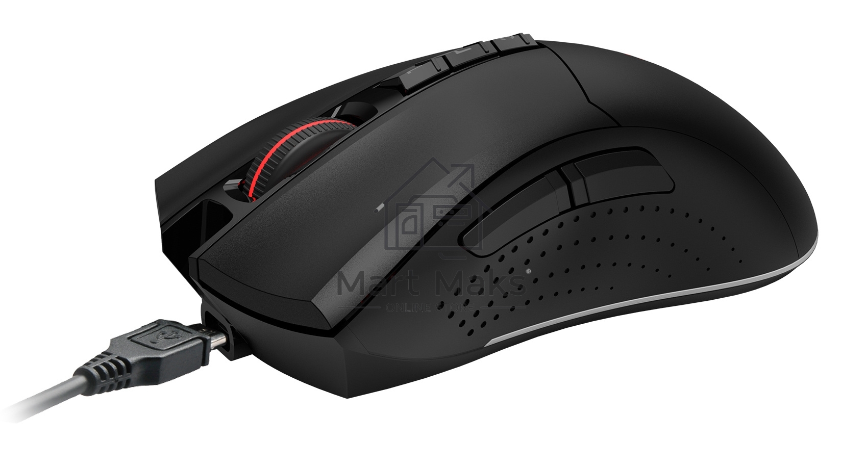 Мышь беспроводная A4Tech Bloody R90 Plus черный, 5000 dpi, радиоканал, USB, кнопки - 8