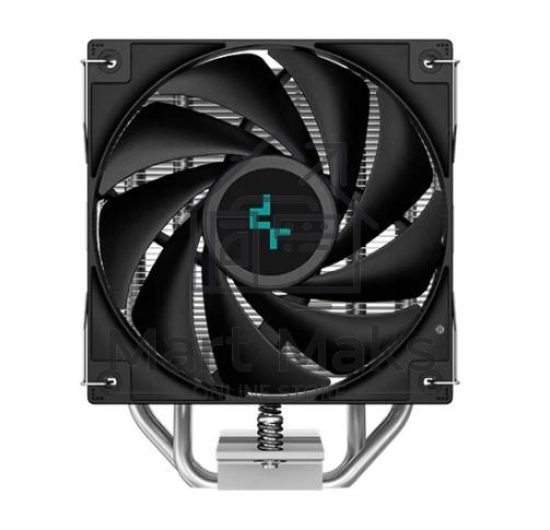 Кулер для процессора DEEPCOOL AG400 черный, 120 мм, алюминий/медь, 2000 об/мин, 31.6 дБ, 4 pin, 220 Вт, 150 мм