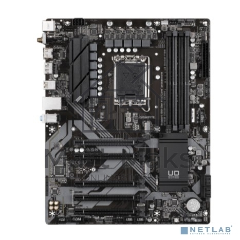Материнская плата Gigabyte B760 DS3H AX DDR4, LGA 1700, Intel B760, 4xDDR4, 4xSATA, 2xM.2, 1xPCIe 4.0 x16, 4xPCIe 3.0 x1, 1xHDMI, 1xDP, 1x 1Gb LAN, 4xUSB-A 2.0, 1xUSB-A 3.2 Gen 2, 1xUSB-C 3.2 Gen 2, 3x3.5 мм, 7.1, ATX.
