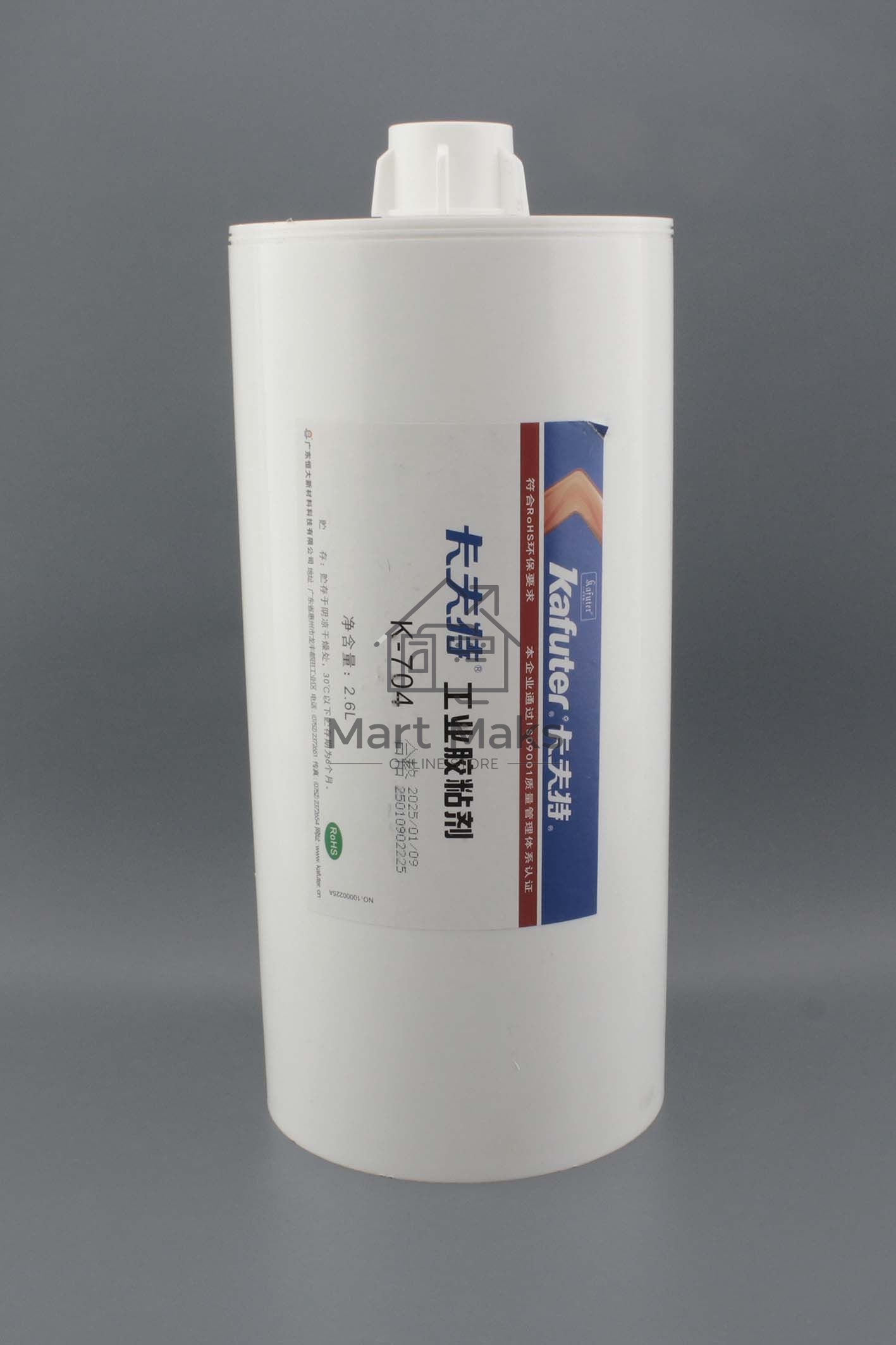 Клей-герметик силиконовый Kafuter K-704 белый 2600 мл